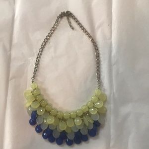 Target crystal necklace
